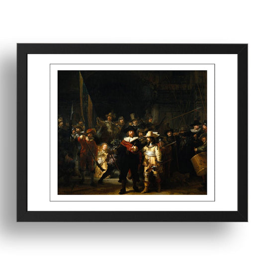 Rembrandt - The Jewish Bride [1669], vintage art, A3 (16x12") Poster Print