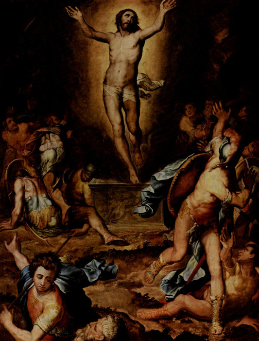 Ressurection, vintage artwork by Marco Pino, A3 (16x12") Poster Print