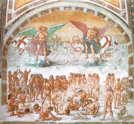 Resurrection of the Dead, vintage artwork by Luca Signorelli, A3 (16x12") Poster Print