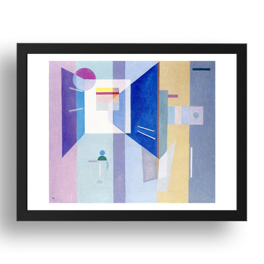 Right Left 1932 by Wassily Kandinsky, 17x13" Frame