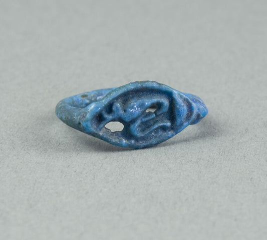 Ring by  Figure of Serpent Uto (?) Wearing Crown of Lower Egypt by  Egyptian, 23x16"( A2 size) Poster Print