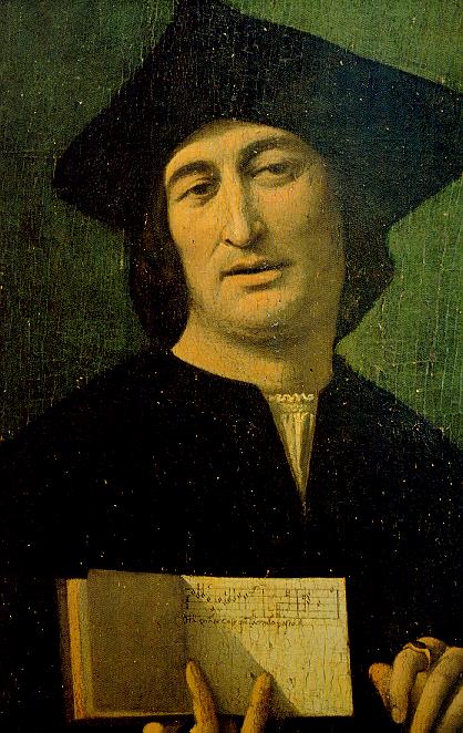 Ritratto di musico, vintage artwork by Filippo Mazzola, A3 (16x12") Poster Print