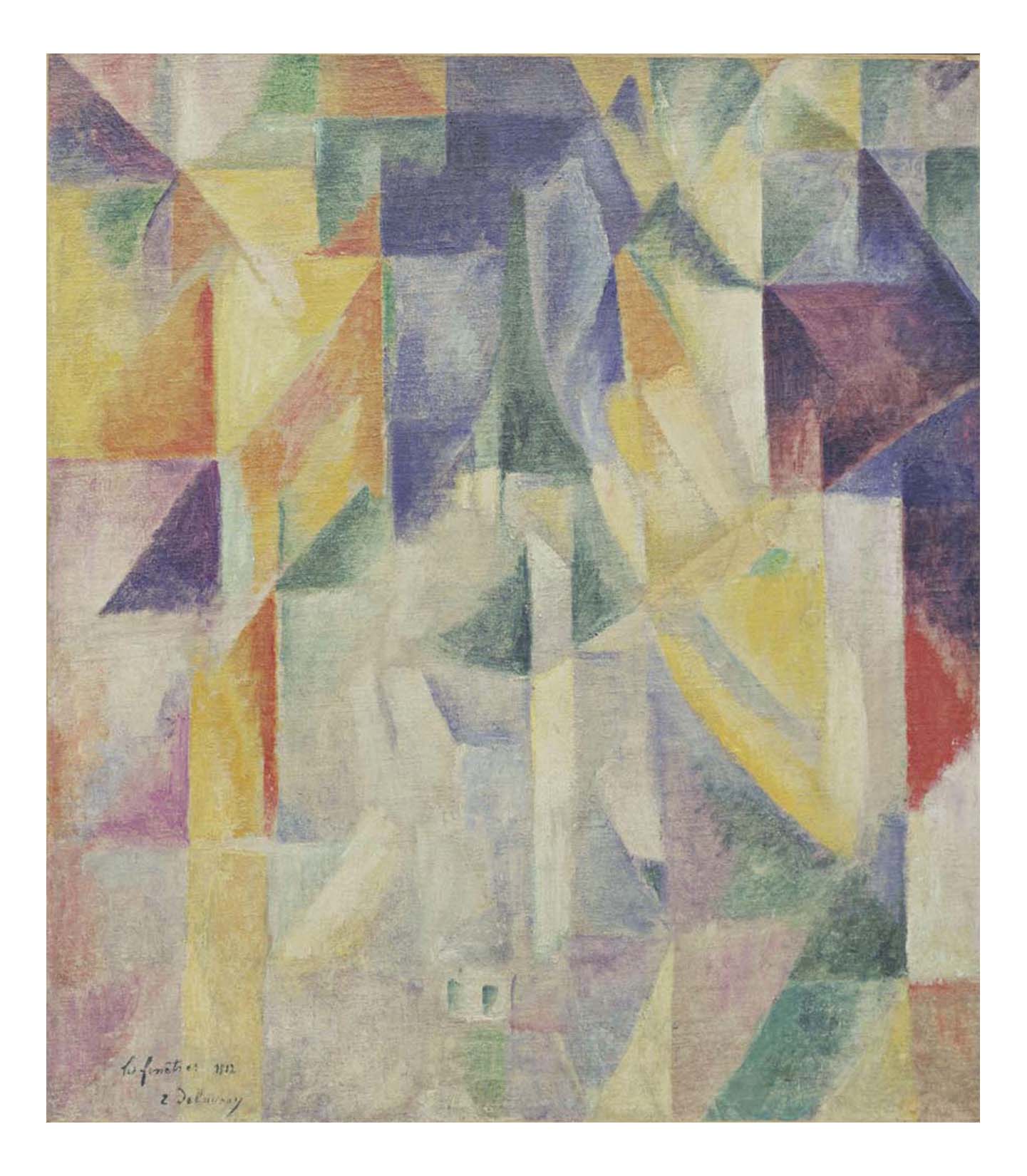 Robert Delaunay - Windows, 16x12" (A3) Poster Print