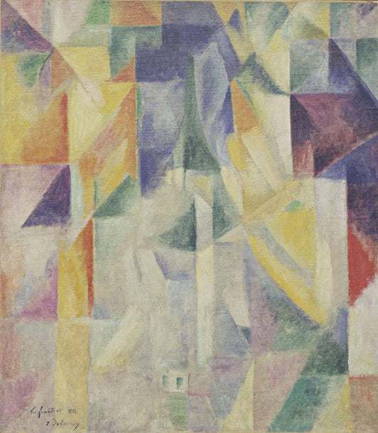 Robert Delaunay - Windows, vintage art, modern poster print