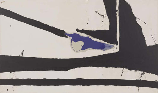 Robert Motherwell - New England Elegy 2, vintage art, modern poster print