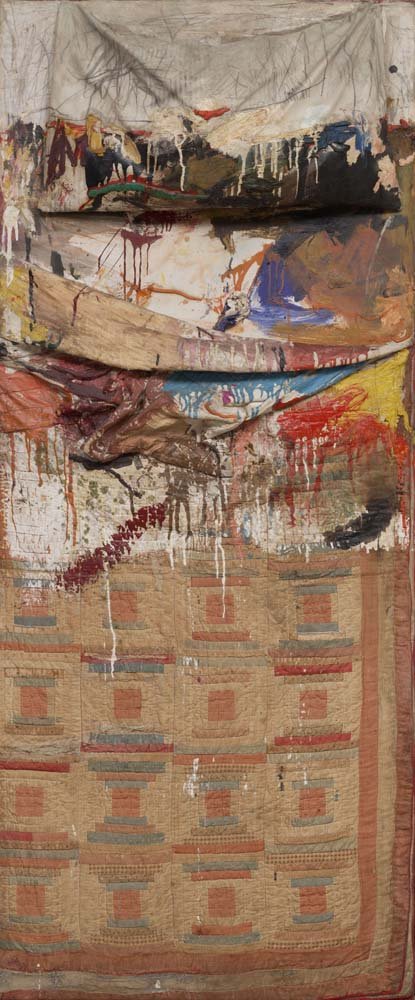 Robert Rauschenberg - Bed, vintage art, modern poster print