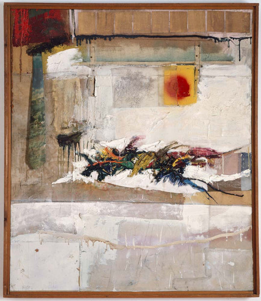 Robert Rauschenberg - Rhyme, vintage art, modern poster print