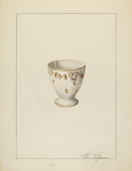Roberta Spicer:Egg Cup,16x12"(A3) Poster