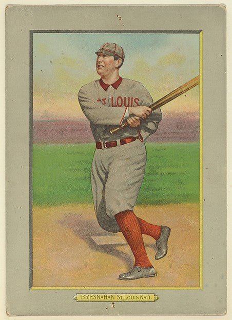 :Roger Bresnahan Catcher St. Louis Cardinals  from Turkey Re-16x12"(A3) Poster