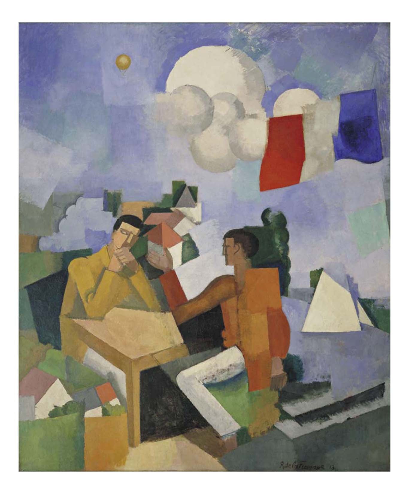 Roger de La Fresnaye - The Conquest of the Air, 16x12" (A3) Poster Print