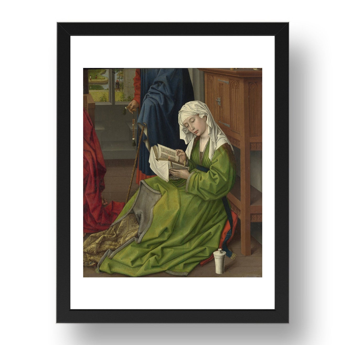 Rogier van der Weyden: The Magdalen Reading, Poster in 17x13"(A3) Frame