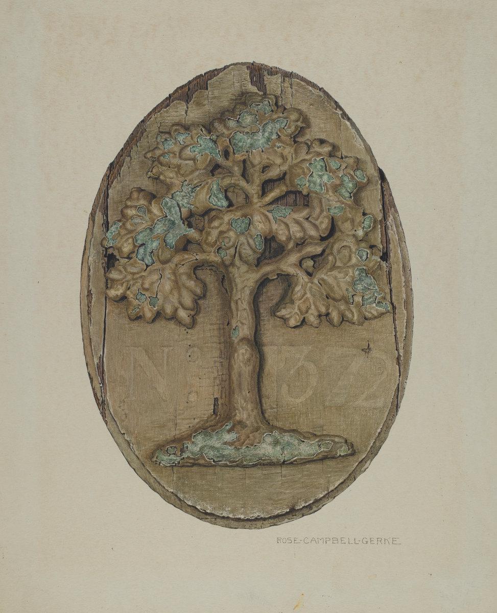 Rose Campbell-Gerke:Firemark,16x12"(A3) Poster