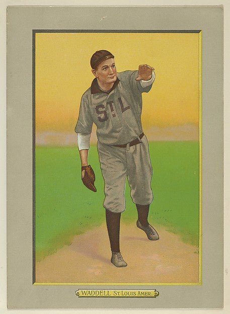 :Rube Waddell Pitcher St. Louis Browns  from Turkey Red Cabi-16x12"(A3) Poster