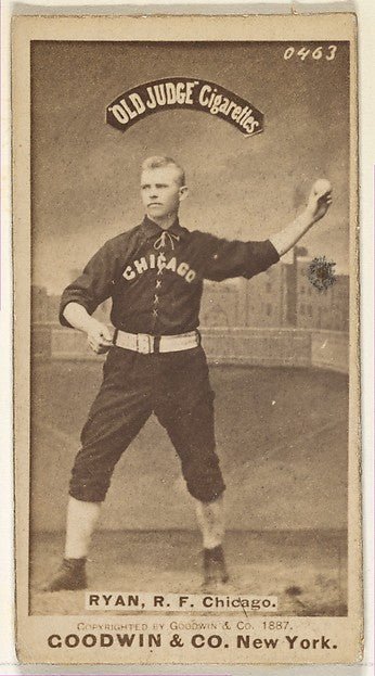 :Ryan Right Field Chicago from the Old Judge series for Old-16x12"(A3) Poster