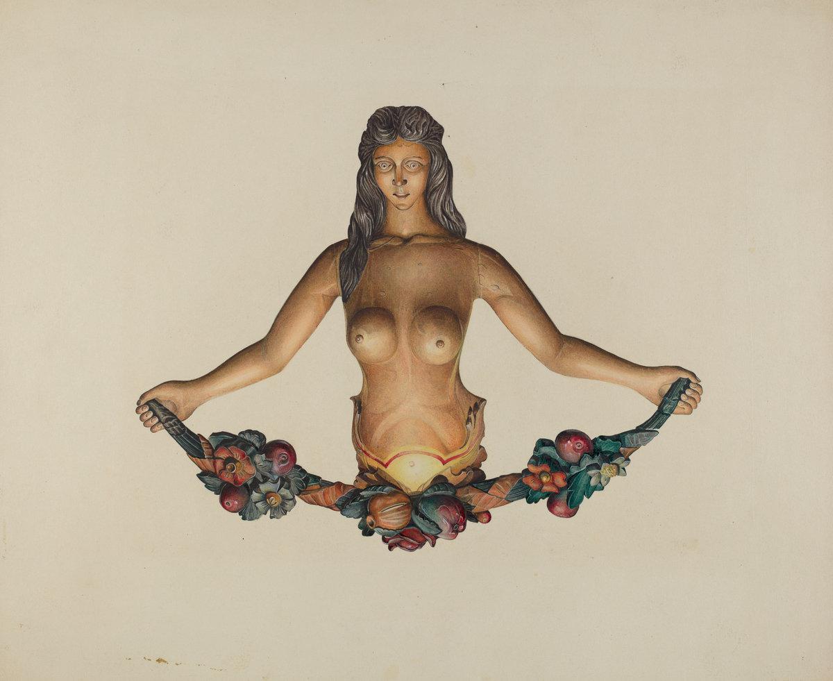 Sadie Berman:Stern Piece,16x12"(A3) Poster