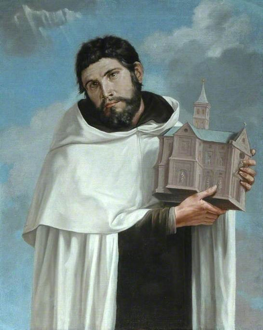 Saint Agabus, vintage artwork by Juan Bautista Maíno, 12x8" (A4) Poster