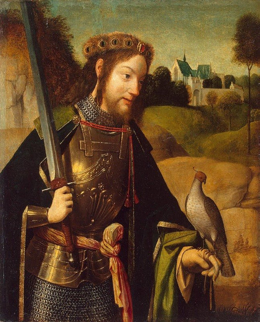Saint Bavo, vintage artwork by Geerten tot Sint Jans, A3 (16x12") Poster Print