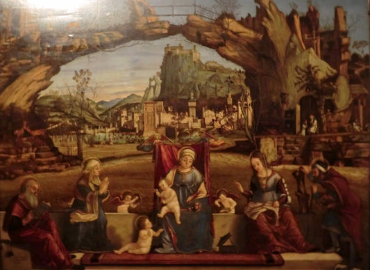 Saint Conversation, vintage artwork by Vittore Carpaccio, A3 (16x12") Poster Print