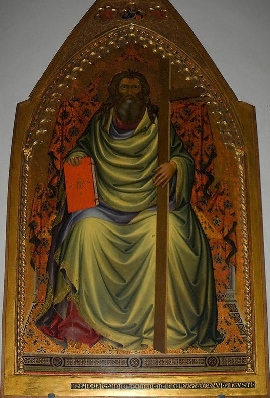 Saint Donato, vintage artwork by Jacopo di Cione, A3 (16x12") Poster Print