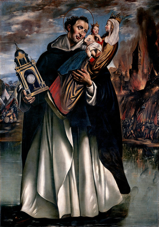 Saint Hyacinth, vintage artwork by Juan Bautista Maíno, 12x8" (A4) Poster