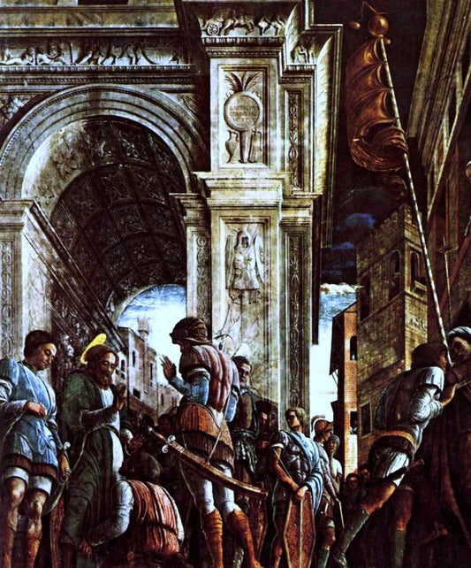 Saint James on the Way to his Execution, vintage artwork by Andrea Mantegna, A3 (16x12") Poster Print