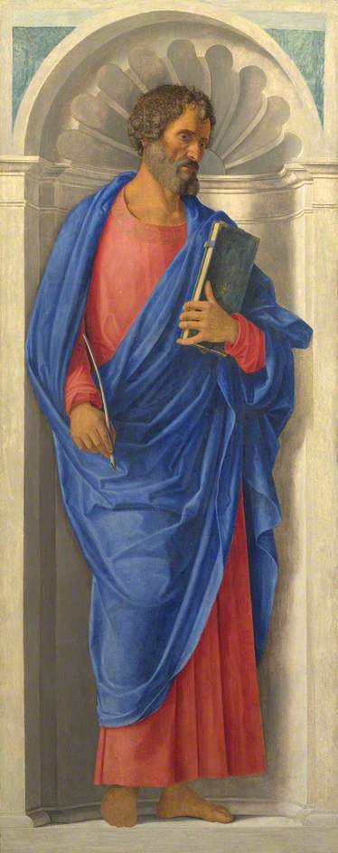 Saint Mark ?, vintage artwork by Cima da Conegliano, A3 (16x12") Poster Print