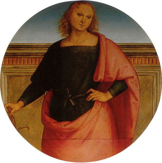 Saint Martina, vintage artwork by Perugino, A3 (16x12") Poster Print
