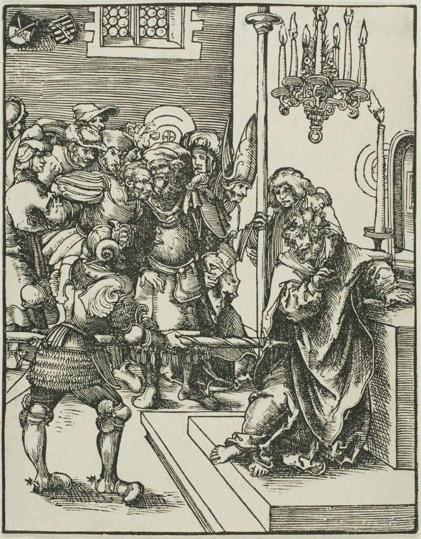 Saint Thomas, from The Martyrdom of the Apostles by  Lucas Cranach the Elder, 23x16"( A2 size) Poster Print