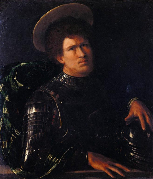 Saint William, vintage artwork by Dosso Dossi, A3 (16x12") Poster Print