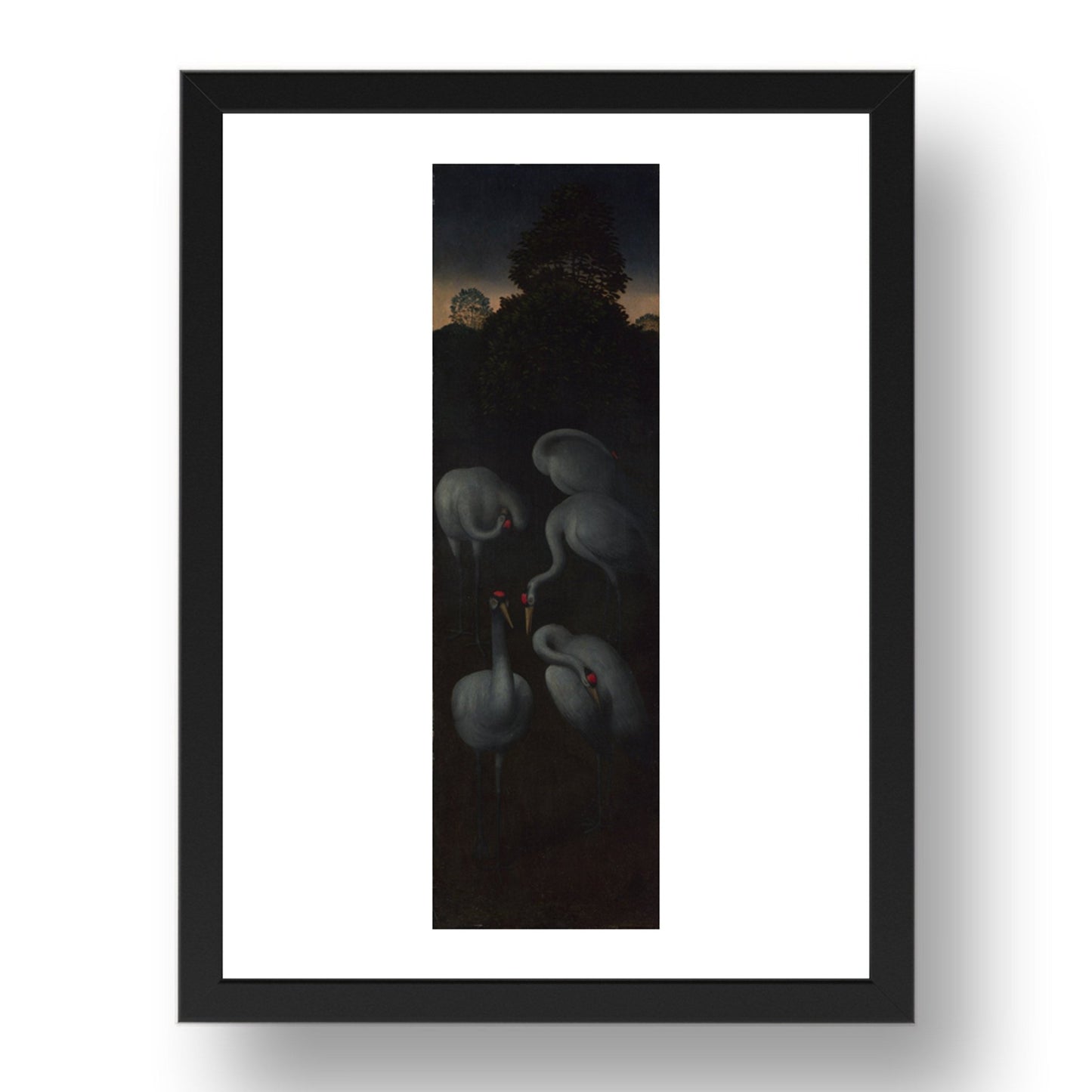 Saints John the Baptist and Lawrence: Hans Memling, Poster in 17x13"(A3) Frame