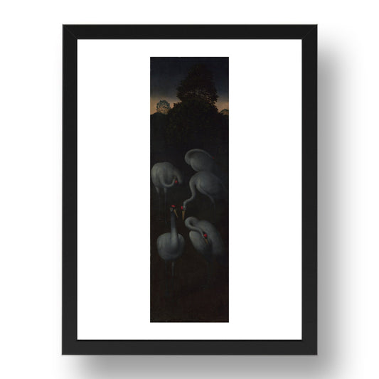 Saints John the Baptist and Lawrence: Hans Memling, Poster in 17x13"(A3) Frame