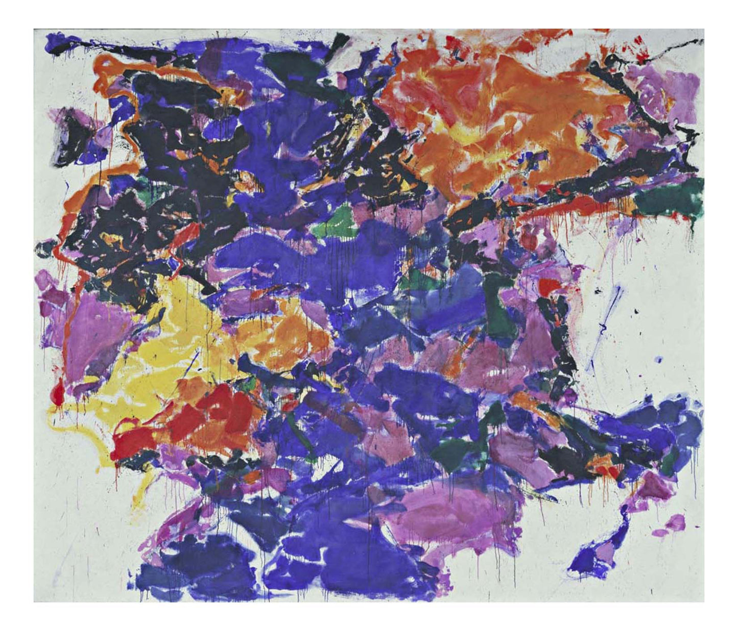 Sam Francis - Towards Disappearance, II, 16x12" (A3) Poster Print