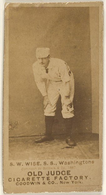 Samuel Washington "Sam" Wise Shortstop Washington Nationals-16x12"(A3) Poster