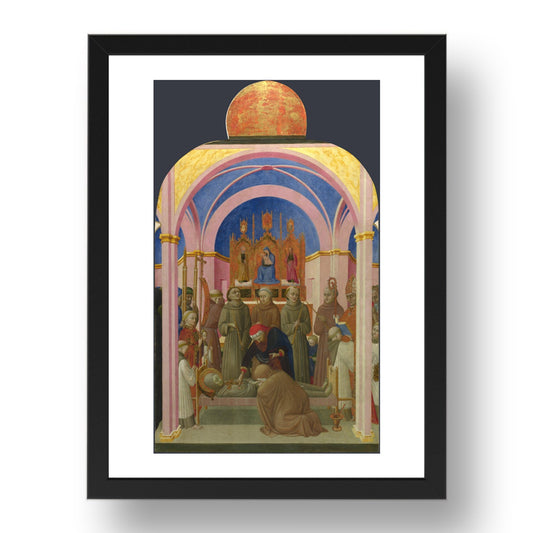 Sassetta: The Funeral of Saint Francis, Poster in 17x13"(A3) Frame