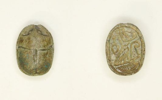 Scarab by  Falcon Deity by  Egyptian, 23x16"( A2 size ) Poster Print