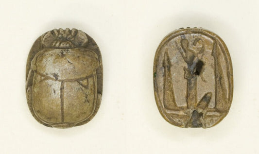 Scarab by  King and Hieroglyphs by  Egyptian, 23x16"( A2 size) Poster Print