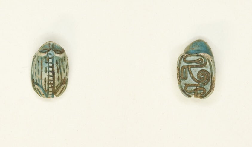 Scaraboid by  Frog by  Egyptian, 23x16"( A2 size ) Poster Print