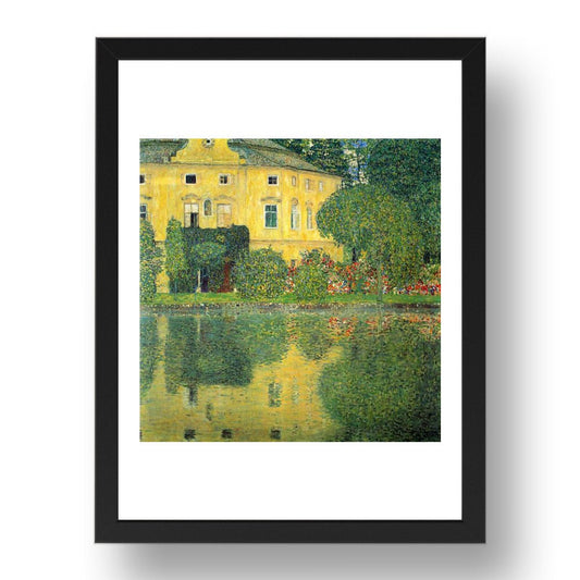Schloss Kammer on the Attersee IV 1910 by Gustav Klimt, 17x13" Frame