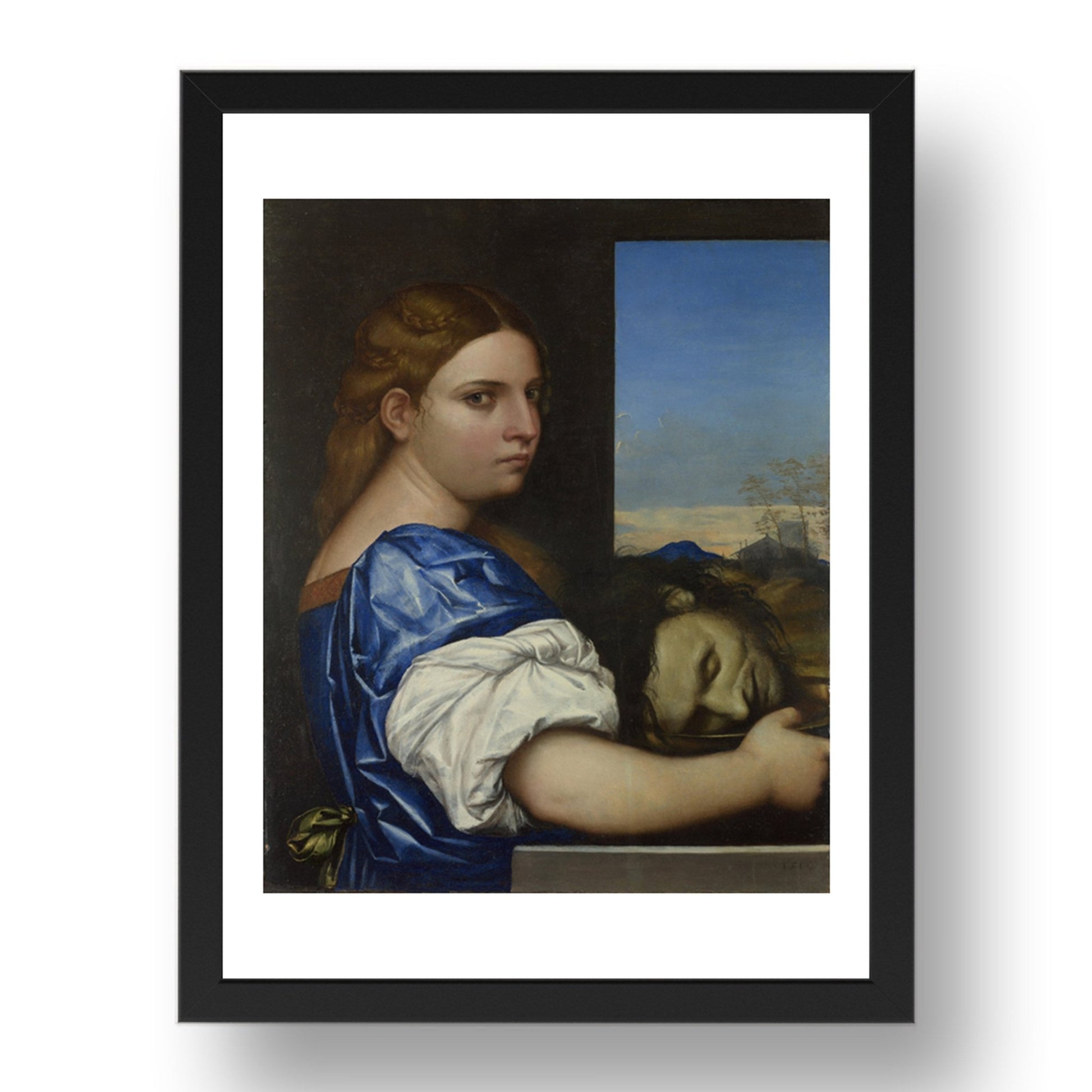 Sebastiano del Piombo: The Daughter of Herodias, Poster in 17x13"(A3) Frame