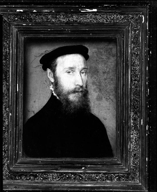 Seigneur de Boisy, Grand Ecuyer de France (?), vintage artwork by Claude Corneille de Lyon, A3 (16x12") Poster Print