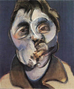 Francis Bacon - Self Portrait, 16x12" (A3) Poster Print