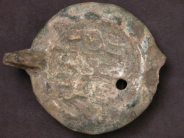 :Lamp 1st–2nd century-16x12"(A3) Poster