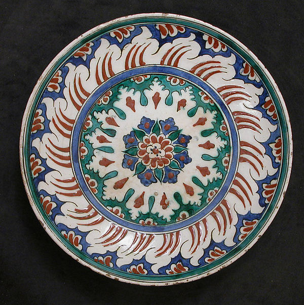 :Dish last quarter 16th century-16x12"(A3) Poster