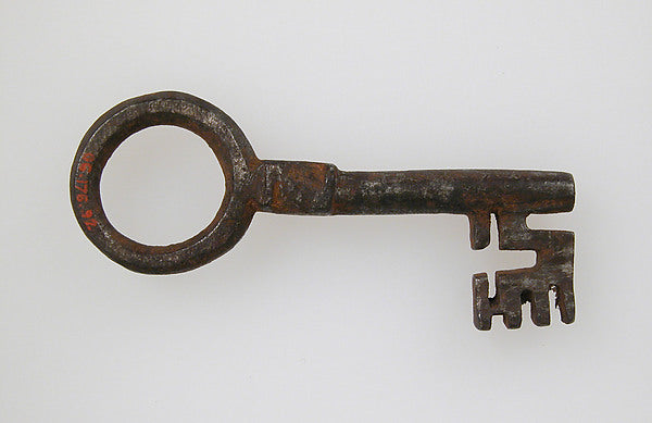 :Key 13th or 14th century -16x12
