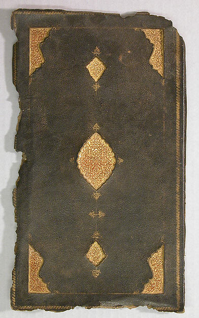 :Fragment of a Bookbinding 17th century-16x12"(A3) Poster