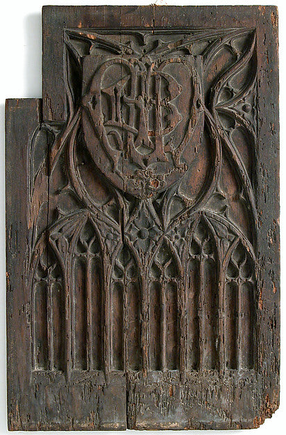 :Panel 15th century-16x12