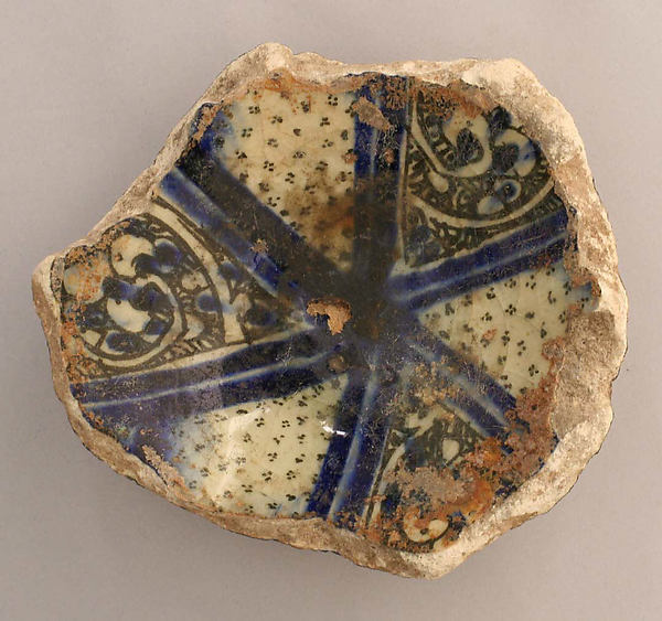 :Fragment of a Bowl 14th century-16x12"(A3) Poster