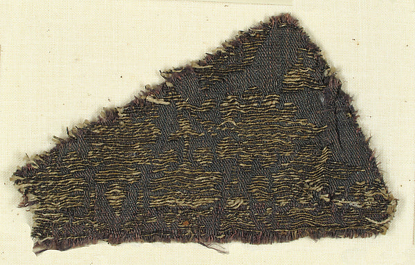 :Textile with Foliated Ornament and Eagle's Head 14th centur-16x12"(A3) Poster