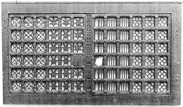 :Folding Doors of a Church Grille late 19th–early 20th centu-16x12"(A3) Poster