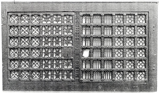 :Folding Doors of a Church Grille late 19th–early 20th centu-16x12"(A3) Poster